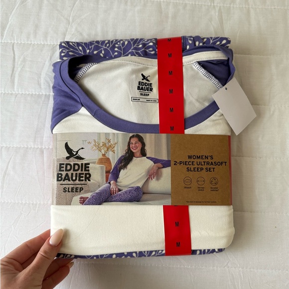 Eddie Bauer Women's 2-Piece Ultrasoft Sleep Set - Picture 1 of 2